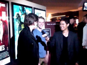 Andy Mihn Trieu interviewing Stars Jason Trost & Lucas Till “All Superheroes Must Die”