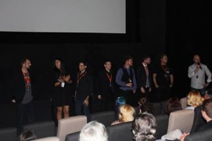 A Night of Horror International Film Festival 2014 - Tedeschi, Quadra, Morton and all Australian Filmmakers introducing their Films at the Australian Night.